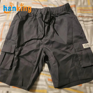 Ehanking, pantalones cortos Cargo transpirables con múltiples bolsillos para hombre, Bermudas holgadas de algodón informales de verano para hombre, talla grande, talla grande, Xl, 2017 - Product Image 6