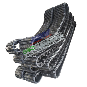 Cadena de Goma de Repuesto para Excavadora Cat 257/257B/257D, <span class=keywords><strong>Número</strong></span> de Artículo 3258624, 381x101.6x42 - Product Image 5