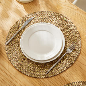 Nouveaux sets <span class=keywords><strong>de</strong></span> <span class=keywords><strong>table</strong></span> tissés biodégradables écologiques naturels les plus vendus pour l'exportation, résistants à la chaleur - Product Image 3