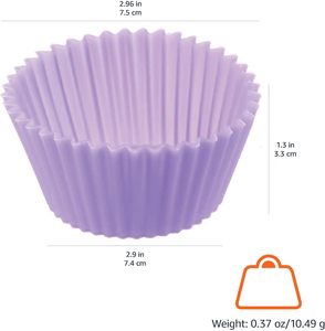 Hot Sale Cupcake Liners Reusable <b>Silicone</b> Cupcake <b>Baking</b> Cups Non-Stick <b>Baking</b> Muffins Mold for Kitchen Accessories - Product Image 2