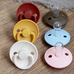 Sucette en silicone pour bébé, en peluche apaisante, écologique, sans BPA, en gros - Product Image 3