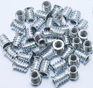 Tuercas de inserción hexagonales avellanadas Bibo Yaente Factory M6/M8/M10 con roscas internas y externas - Tuercas para muebles M6/M8/M10 - Product Image 4