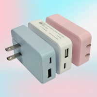 Chargeur mural USB 20W (prise US/Euro/UK) – Adaptateur de voyage GaN à charge rapide pour téléphone portable – Vente en gros