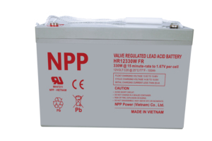 แบตเตอรี่ตะกั่วกรดแบบปิดผนึกกำลังสูง 12V 21W-475W สำหรับโซลาร์เซลล์/ยูพีเอส เรือ และระบบกักเก็บพลังงาน - ประสิทธิภาพการปิดผนึก 98% - Product Image 3
