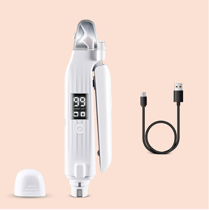 हिप्पोपेट को अपग्रेड किया गया 2in1 यूएसबी इलेक्ट्रिक कुत्ते नाखून ग्राइंडर और क्लिपर रिचार्जेबल एलईडी पालतू जानवर - Product Image 1