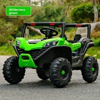 Auto Elettrica Giocattolo per Bambini, SUV in Plastica con Telecomando a Quattro Ruote, per Età 1-8 Anni, Doppia Trazione
