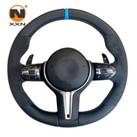 Volant en cuir à 3 branches compatible avec M2 M3 M5 F10 F30 E60 E90 M Sport