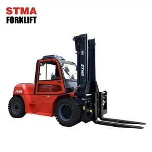 STMA construction machinery fork lift 10 ton 12 ton diesel forklift with cheap price