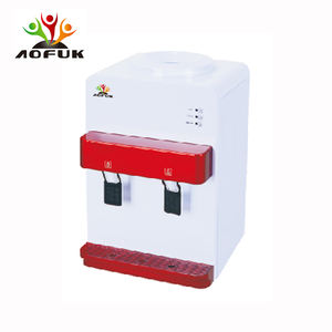 Ev aletleri ucuz kompresör soğutma su sebili su makinesi soğutucu sıcak soğuk paslanmaz çelik elektrikli masaüstü kırmızı - Product Image 2