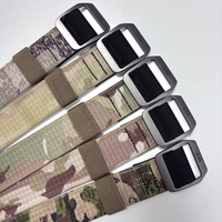 Ceinture tactique en nylon à haute élasticité avec boucle en alliage camouflage imprimée personnalisée