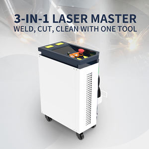 Best Price 3-in-1 <strong>Laser</strong> <strong>Welding</strong> <strong>Machine</strong> with Mobile Cart | Energy Efficient | 10,000+ Hours Lifespan - Product Image 2