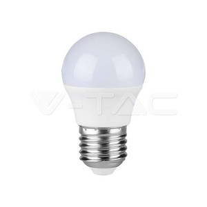Bombilla LED G45 3.7W, 4000K, E27, Plástico; ideal para iluminación eficiente en hogares y oficinas. - Product Image 2