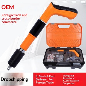 Foreign Trade Mini Gun Staple Gun Silencer Nail Gun Nagler Ceiling Tool Wall Trunking Fixed Nagler Generation - Product Image 3