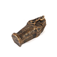 Figurine de sarcophage momie pharaon ESB29 Egypte ancienne pharaon Cléopâtre momie cercueil résine pot de fleurs ornements