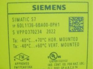 Nuevo Módulo de Entrada Analógica SIMATIC ET 200SP HA 6DL1136-6AA00-0PH1 con 12 Meses de Garantía, Módulo de Alimentación 6DL1136 - Product Image 3