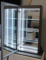 Armoire à miroir magique Abyss Thousand, tunnel, armoire à miroir intelligente, miroir infini 3D, LED