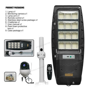 <span class=keywords><strong>Lampione</strong></span> Solare 4G All-in-One con Telecamera ETENDA ETD-SG-200W Lampada di Sicurezza Intelligente con Sensore Radar Controllo Remoto IP65 Impermeabile 6V - Product Image 6