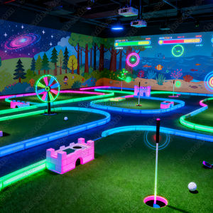 Attrezzatura per Parco Giochi Interno con Proiezione Interattiva, Murale Fluorescente e Mini Golf Luminoso a LED - Product Image 5