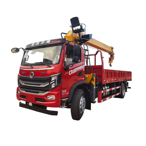 Venta al por mayor de fábrica que carga 7/8/10/12 toneladas brazo de pluma camión hidráulico grúas precio Camión grúa pequeña montada en camión para la venta - Product Image 3