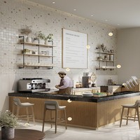 Carreaux de terrazzo en pierre artificielle blanche polie haute brillance, taille personnalisée disponible pour les comptoirs de cuisine, les dessus de table à manger