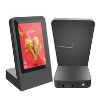 Système de commande de restaurant de table de 10.1 pouces Kiosque libre-service Machine de commande de restauration rapide Internet de bureau pour KFC McDonald