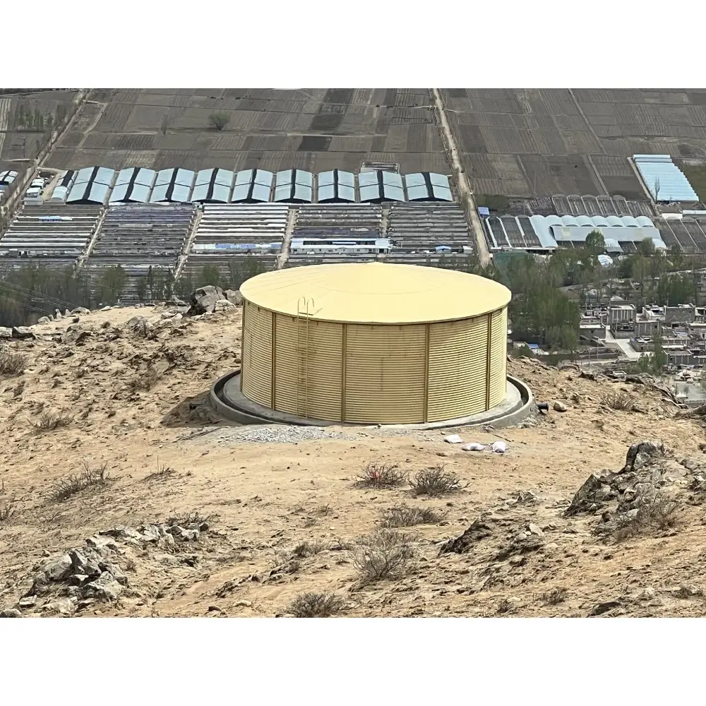 Corrugated Steel Water Tank for Farm Irrigation Agriculture Galvanized Round Cylinder Water Tank Prices