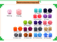 137 perles de Gel de silice tache de couleur 15mm perles en vrac bricolage porte-clés Bracelet accessoires perles rondes de Gel de silice en gros