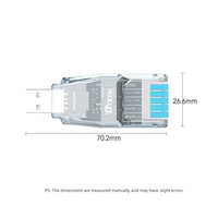 DTECH IOT5087S(MS) Módulo Adaptador de Comunicación Serial Bidireccional USB a RS232/485