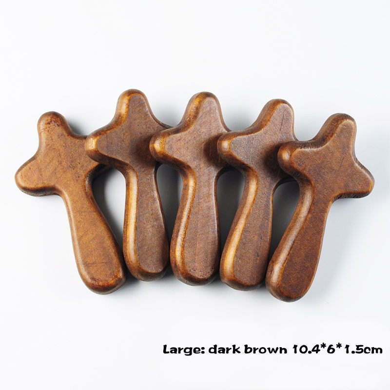 Pine dark brown 10.4*6*1.5cm