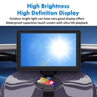 Zmecar 7 pouces Carplay pour motos 7 pouces Navigation étanche pour Carplay Moto Evkey M6 E Key L200
