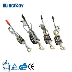 KINGROY Extrator manual de catraca de engrenagem dupla para serviço pesado, guincho de fácil operação com certificação CE de 4 toneladas - Product Image 2