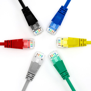 Cable LAN CAT6A/Cat8 de Cobre Puro Sólido 24AWG, Precio de <span class=keywords><strong>F</strong></span>ábrica, Cubierta de PVC LSZH, 1000 pies/305 m, Conector <span class=keywords><strong>UTP</strong></span>/<span class=keywords><strong>F</strong></span>/FTP/SF/FTP, Compatible con PoE - Product Image 2