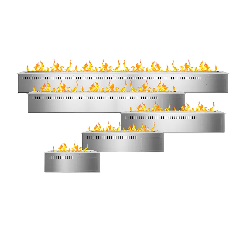इननो-फायर 18 इंच वेंलेस रैखिक फायरप्लेस स्वचालित एथनोल बर्नर