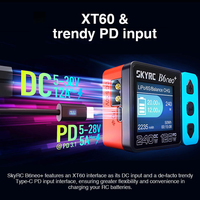 Chargeur intelligent SKYRC B6Neo+ avec entrée DC 240W PD126W Max et puce de contrôle IA