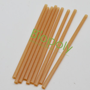 Biopoly-pajitas desechables de plástico PLA Biodegradable, pajitas de bagazo de caña de azúcar, <span class=keywords><strong>Pajillas</strong></span> Con Forro - Product Image 4