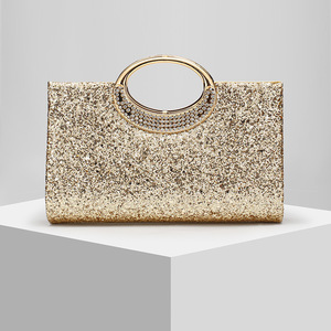 Bolso <span class=keywords><strong>de</strong></span> Noche Brillante con Pedrería para Banquete, Estilo Trapeze, Novedad <span class=keywords><strong>de</strong></span> Venta Caliente para Temu y <span class=keywords><strong>Shein</strong></span>, Modelo Clu03 - Product Image 1