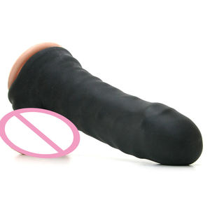 Siliconen Dubbele Penisring, Premium Rekbare Langere Hardere Sterkere Erectie <span class=keywords><strong>Cock</strong></span> Ring Erectie Verbetering Seksspeeltje Voor De Mens - Product Image 2