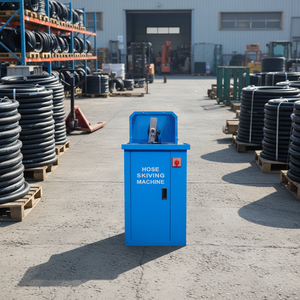 Macchina Verticale per Scarnificare Tubi Idraulici da 2 Pollici, Macchina Pelatrice per Tubi in Gomma ad Alta Precisione, Vendita Diretta dalla Fabbrica - Product Image 1