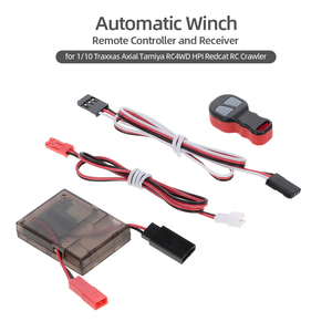 Wireless <strong>Remote</strong> Receiver Winch <strong>Controller</strong> <strong>Set</strong> for 1/10 <strong>RC</strong> Crawler Axial SCX10 90046 Redcat Gen8 TRX4 TRX6 MST CFX - Product Image 1