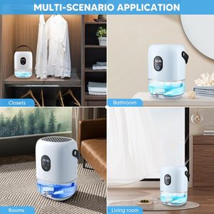 Mini <span class=keywords><strong>Deshumidificador</strong></span> de Aire Compacto y Portátil de 800 ml para Humedad en el Hogar, Cocina, Dormitorio, <span class=keywords><strong>Caravana</strong></span>, <span class=keywords><strong>Deshumidificador</strong></span> Peltier - Product Image 2