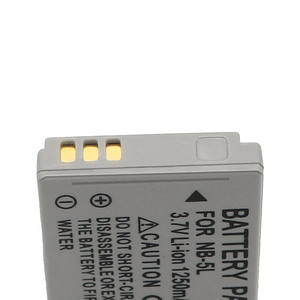 แบตเตอรี่สำหรับกล้อง Canon PowerShot SX230 HS SX210 S100 S110 รุ่น <span class=keywords><strong>NB</strong></span>-5L 3.7V 1250mAh แบตเตอรี่ลิเธียมไอออนแบบชาร์จได้ ใช้ได้กับกล้อง มีสินค้าในสต็อก - Product Image 3