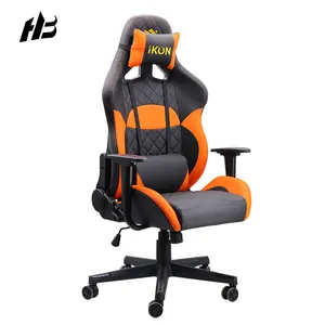 Goedkope Lederen Custom Gaming Stoel Racing Pc Game Stoel Rgb Ergonomische Executive Swivel Racing Wiel Stoel