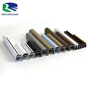 سوق جنوب اسيا قضبان كاسيت دي مسحوق الألومنيوم طلاء Perfil De fintana Zebra الستائر السفلية - Product Image 5