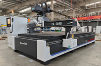 Machine de gravure CNC à changement d'outil automatique haute efficacité 2040 ATC 4*8 pieds pour l'industrie du travail du bois et des portes d'armoires