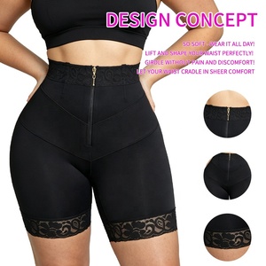 Faja Postoperatoria BBL Tallas Grandes, Cintura Alta con Cremallera, Control Abdominal, Levanta Glúteos para Recuperación - Product Image 4