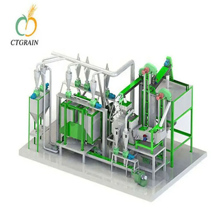 Corn Flour Mill Maize Flour Milling Machine Corn Grinder Flour Mill Companies