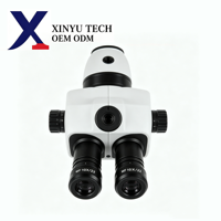 Microscope numérique trinoculaire XINYU-A2 avec zoom 0,7-4,5X, écran LED, indice de protection IP54, mise au point manuelle, 1080p pour laboratoire