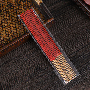 Pacchetto logo personalizzato all'ingrosso colorato 22cm fatto a mano ecologico profumato di bambù bastoncini di incenso fragranze - Product Image 3