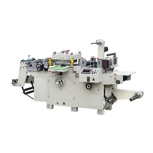 Y-MQ-420 Automatic Paper Die Cutter Label Flat Bed Die Cut Sticker Machine R1