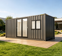 Conteneur d'expédition 20GP personnalisable pour usine, maison ou boutique modifiée pour usage extérieur en parc ou en rue